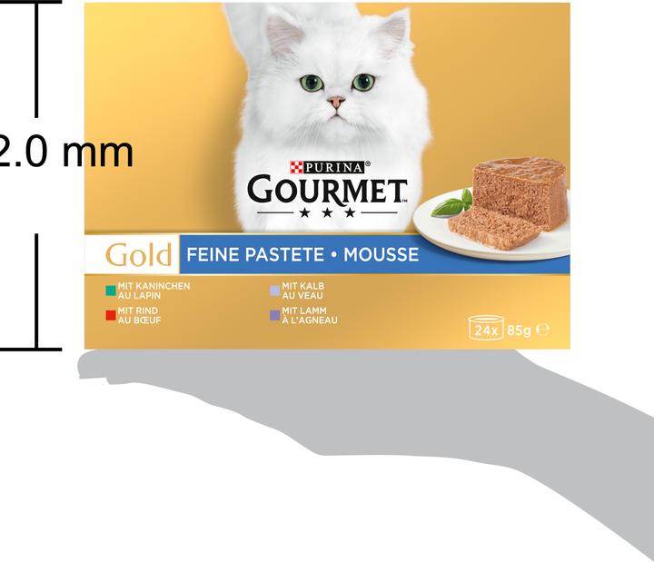 Produktbild Gourmet Feine Pastete (Adult, 24 Stk., 2040 g)