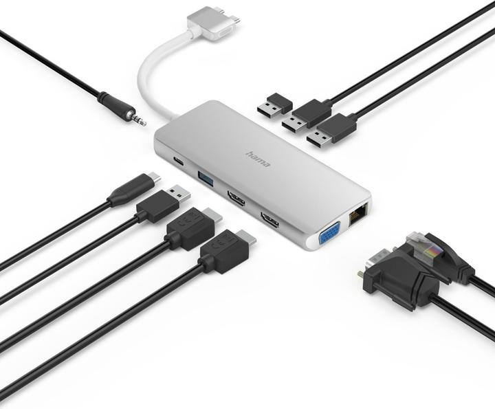 Immagine prodotto Hama Hub USB-C (USB-C, 12 Porti)