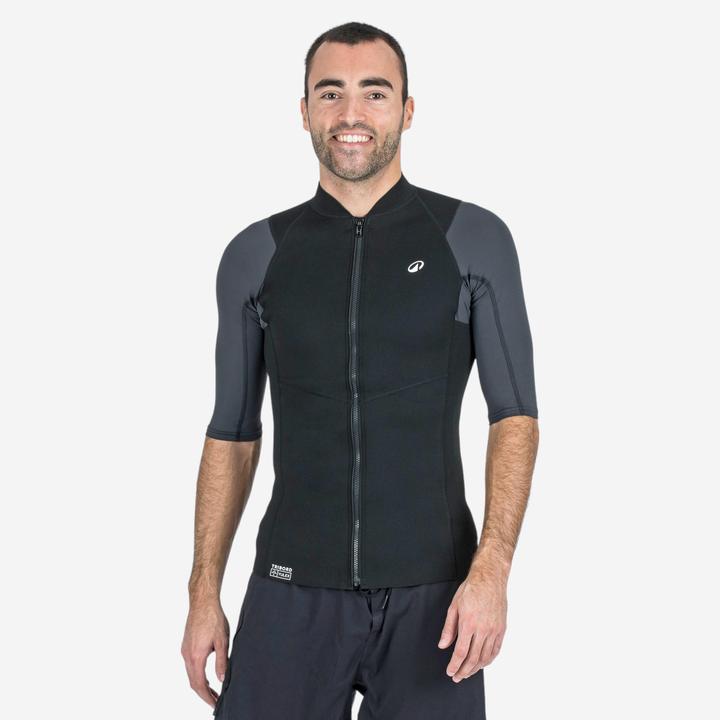 Image du produit Subea YULEX100 Homme Protection UV 1,5 mm manches courtes - noir (1 mm, M)