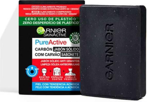 Image du produit Garnier Skin Active Pure Carbon Savon solide 100g (Recharges)