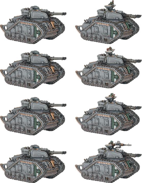 Produktbild Games Workshop Legions Imperialis: Leman Russ Exterminator And Annihilator Squadron (Kunststoff)