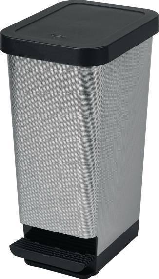 Actual product image Cep Affaldscontainer, med pedal, 45 L, sort (50 l)