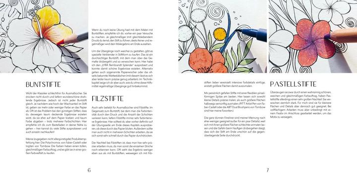 Productafbeelding Ausmalbuch - Florale Motive