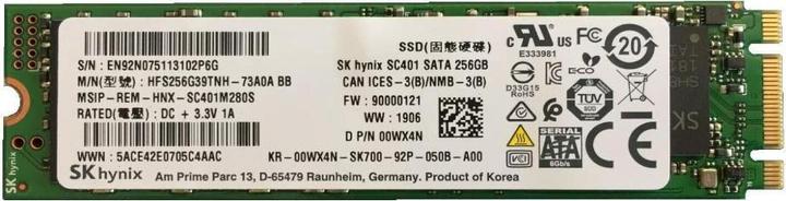 Produktbild Dell 854HD Internes Solid State Drive M.2 256 GB Serial ATA III (256 GB, M.2 2280)