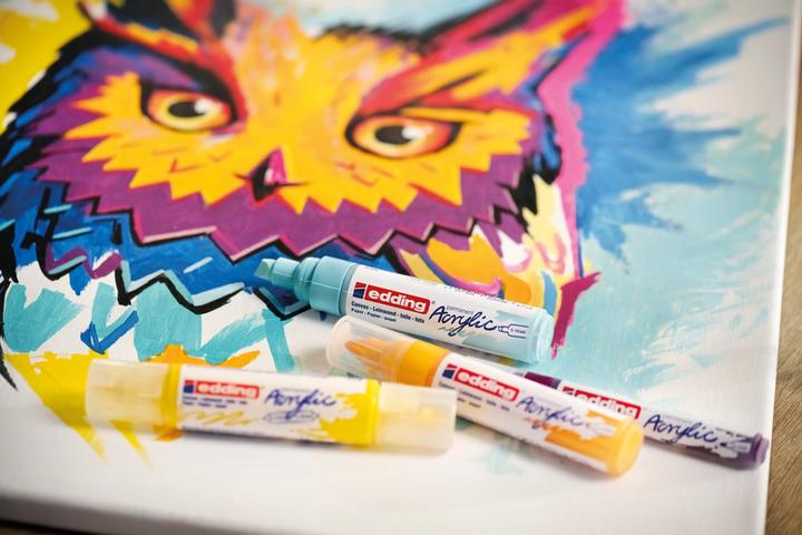 Image du produit Edding Marqueur acrylique 5100 Medium (Baies, 3 mm, 1 x)