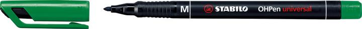 Image du produit STABILO Stylo permanent OHPen universal (Vert, Rouge, Bleu, Noir, Orange, Marron, 1 mm, 6 x)
