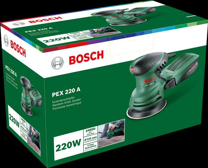 Produktbild Bosch Home & Garden Pex 220 A (Exzenterschleifer, 220 W)