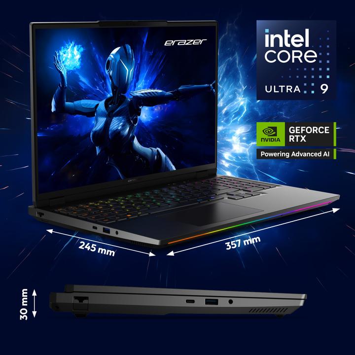 Produktbild Erazer Beast 16 X1 Ultimate 16" 2.5K Core Ultra 9 275HX 32GB/2TB SSD RTX 5080 Win11 MD62733 (16", Intel Core Ultra 9 275HX, 32 GB, 2000 GB, DE)