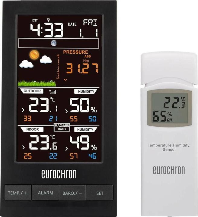 Eurochron Funk Wetterstation