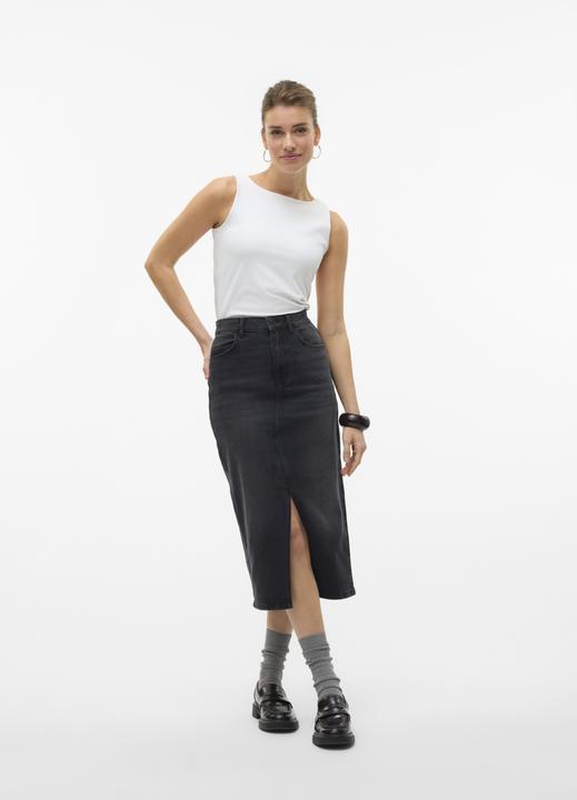 Actual product image Vero Moda Vmnatalie Hr Midi Dnm Skirt Mix Noos (M)