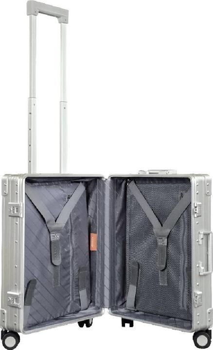 Immagine prodotto Aleon 21" International Carry-On mit Front Flap, Platinum (40 l, Bagaglio a mano (fino a 50 litri))