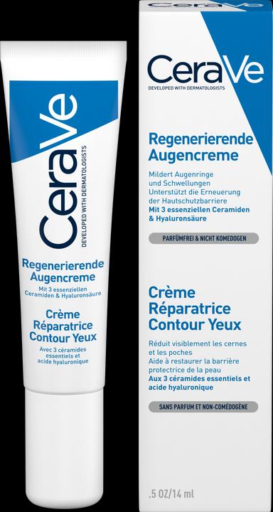 Productafbeelding CeraVe Regenererende oogcrème (Crème, 14 ml, Dag + Nacht)