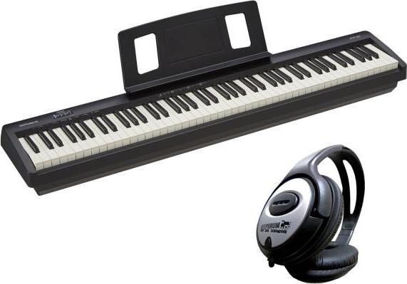 Actual product image Roland Digital Piano FP-10 Schwarz mit Kopfhörer (88 Keys)