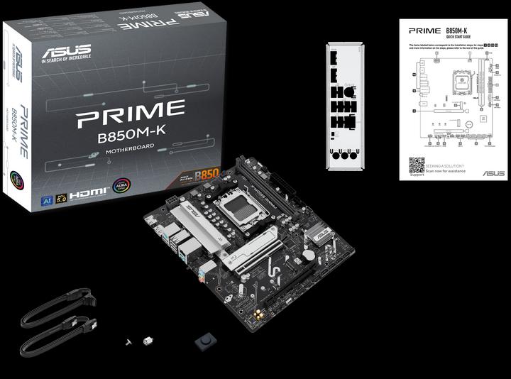 Immagine prodotto ASUS PRIME B850M-K (AM5, AMD B850, mATX)