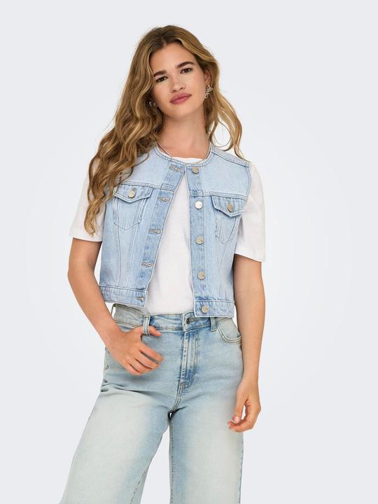 Produktbild Only ONLFELIZ Anzugweste Jeansweste (L)