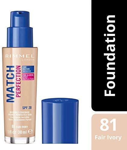 Actual product image Rimmel London Match Perfection 81 Fair Ivory 30ml (D9AE95)
