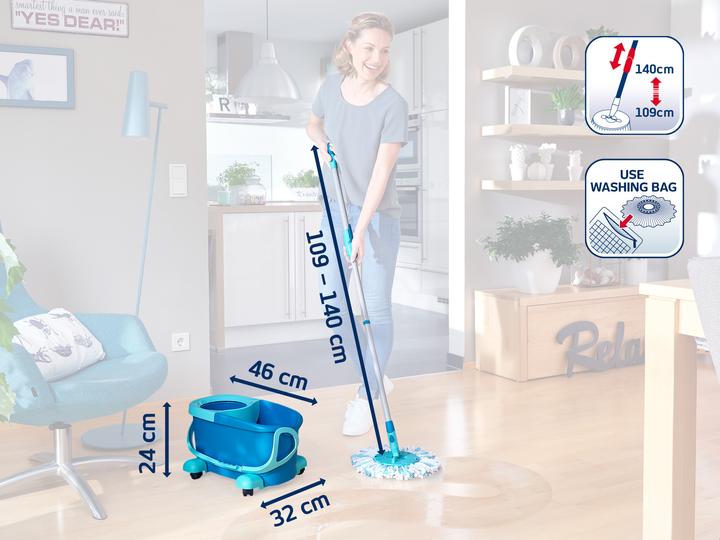 Actual product image Leifheit Set CLEAN TWIST Disc Mop Ergo Mobile (1 pcs.)