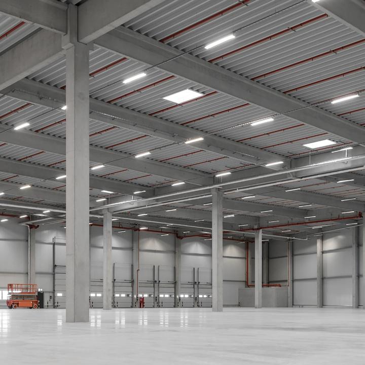 Produktbild Luxula LED-Hallenleuchte LX500141, HighBay, linear, 100W, 10000lm, 4000K (10000 lm)