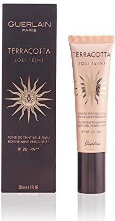 Actual product image Guerlain Terracotta Joli Complexion Ebony shining face base 30ml (Ebony)