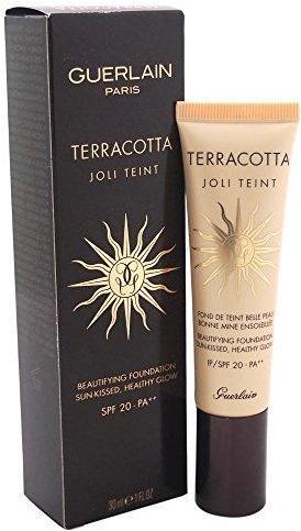 Actual product image Guerlain Terracotta Joli Complexion Ebony shining face base 30ml (Ebony)