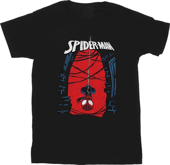 Spiderman Hängendes TShirt aus Baumwolle Jungen