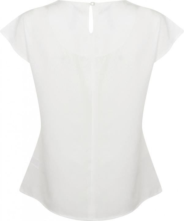 Actual product image Henbury Women's pleated collar blouse (S)