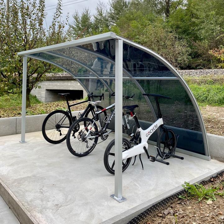 Moravia Velounterstand EVO 400 Plexi, 3980x2230x1835 mm (BxTxH)