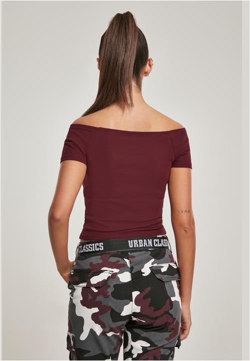 Immagine prodotto Urban Classics Ladies Off Shoulder Rib Tee (S)