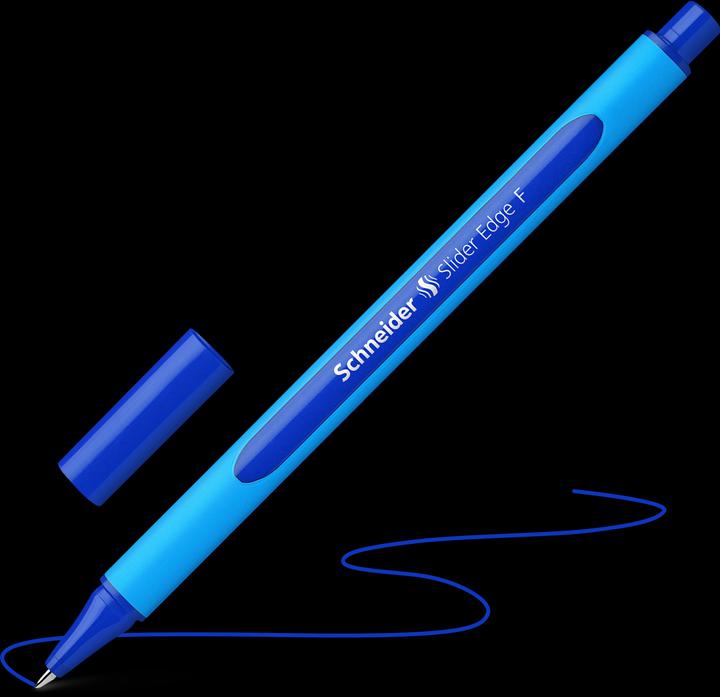 Produktbild Schneider Kugelschreiber Slider Edge blau, Strichstärke: F (fein) (Hellblau, 1 x)