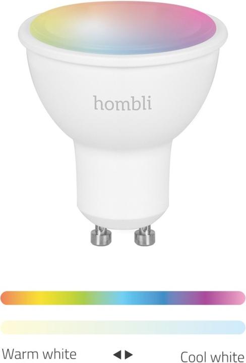 Actual product image Hombli Smart Spot (GU10, 4.50 W, 380 lm, 2 x, F)