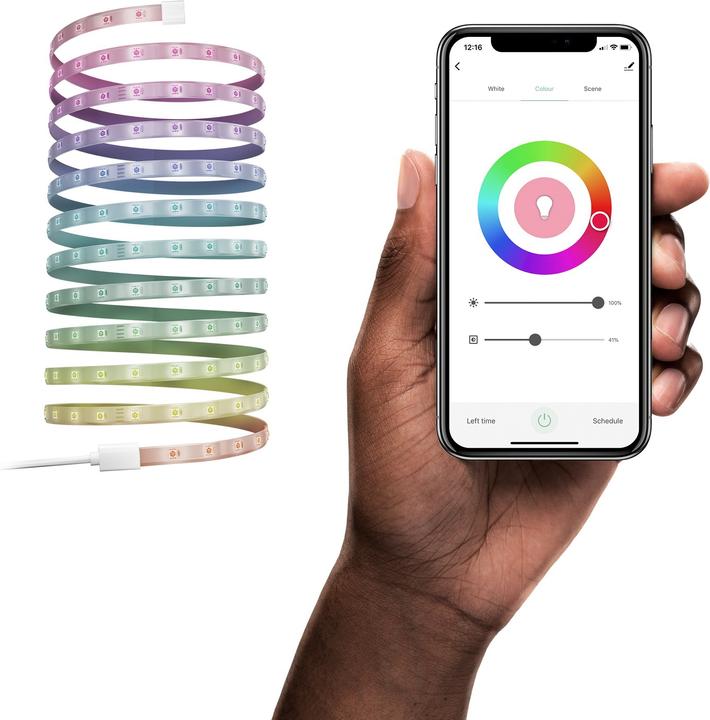 Actual product image Hombli LED Strip (RGB, 500 cm, Indoor)