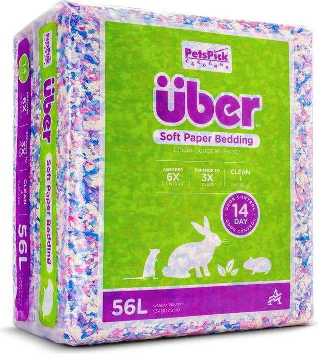 Über Soft Paper Bedding 56l Confetti - (45063) (Bedding)