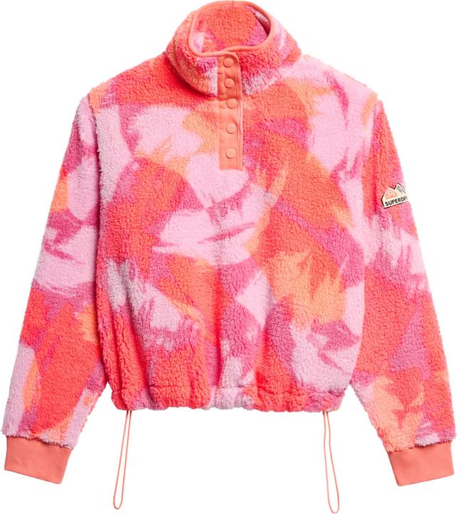 Actual product image Superdry Super Soft Printed Half Zip (10)