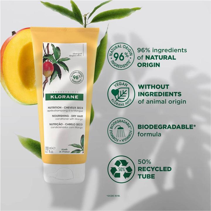 Produktbild Klorane Nährender Pflegebalsam mit Mango (50 ml)