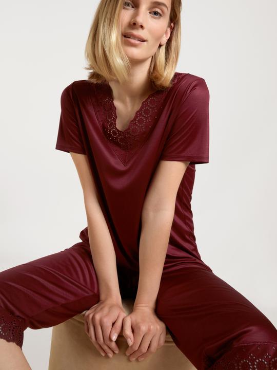 Produktbild Calida Pyjama "Glamorous Nights" kirschrot (XS)