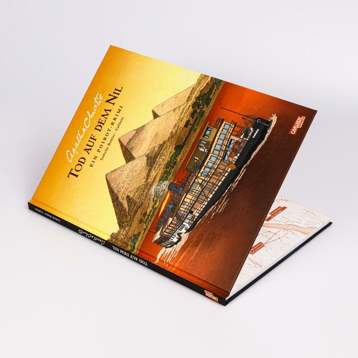 Actual product image Agatha Christie Classics: Tod auf dem Nil (German, Isabelle Bottier, Agatha Christie, Thomas Schöner, 2025)