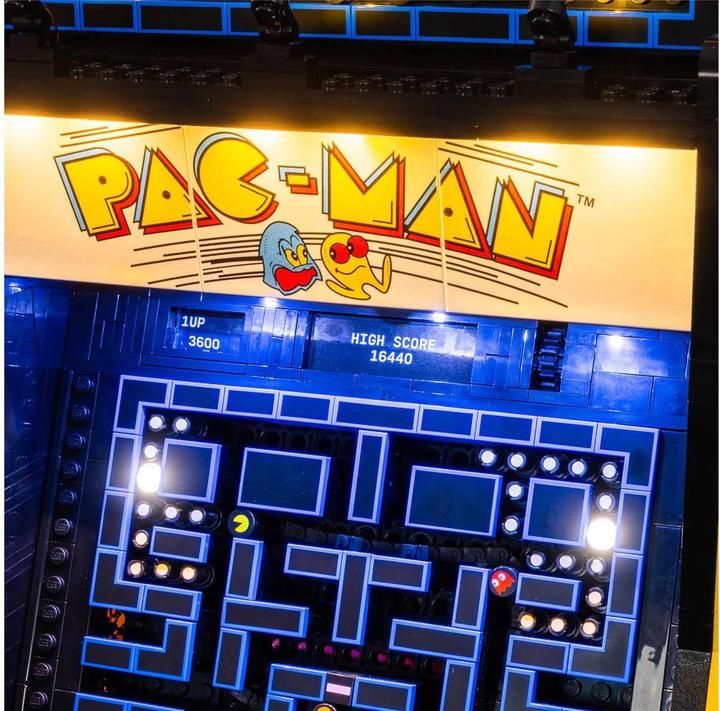 Image du produit Light my bricks Kit de lumière pour LEGO® 10323 Jeu d'arcade PAC-MAN