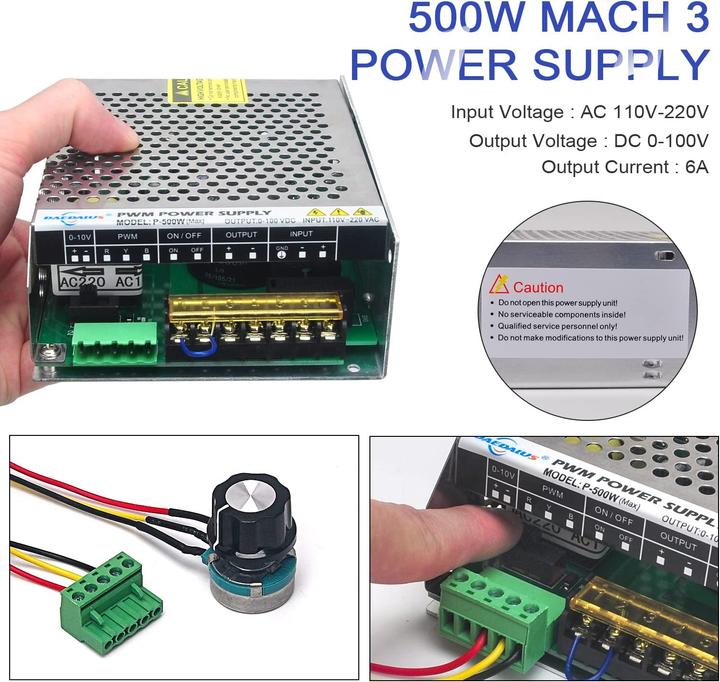 Produktbild CNC Spindelmotor Set