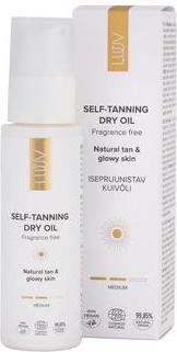 Produktbild Luuv Selbstbräuner Trockenöl 100ml Mitteltönig Ecocert COSMOS Natural Certified (Selbstbräunungsöl, 100 ml)