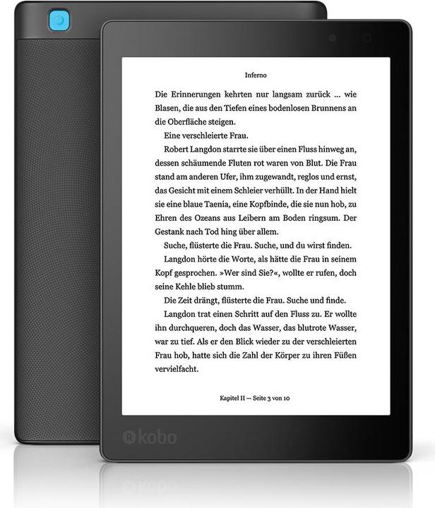 Actual product image Kobo Aura ONE (7.80", 8 GB, Black)