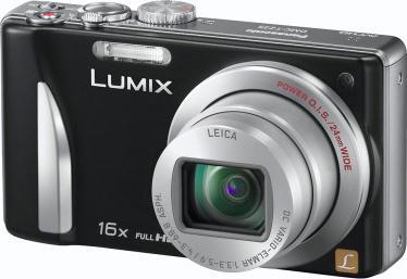 Actual product image Panasonic Lumix TZ25, 14MP, 16xZoom, 3D, GPS, FullHD, Black (1/2,3'')