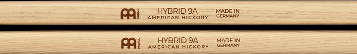 Actual product image Meinl Drumstick Hybrid Hickory 9A (Drumsticks)