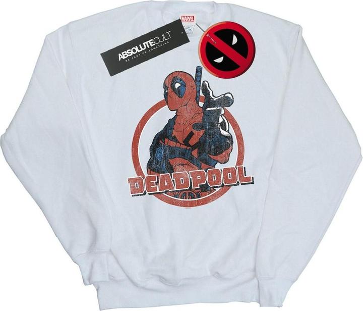 Deadpool Gun Finger Sweatshirt (XL)