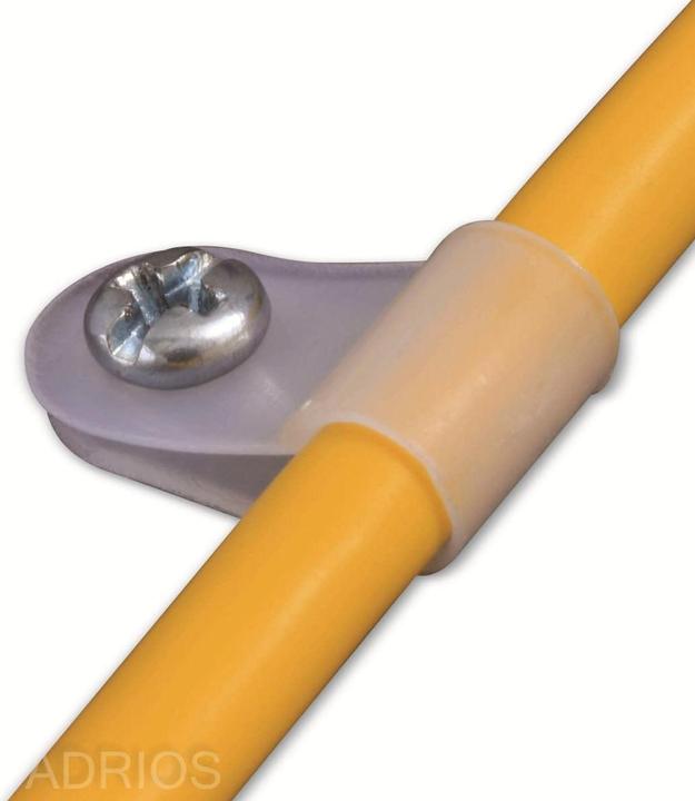 Actual product image Quadrios 22CA151 Fixing clamp screwable 22CA151 Bundle Ø range 19 mm (max) Natural 1 set