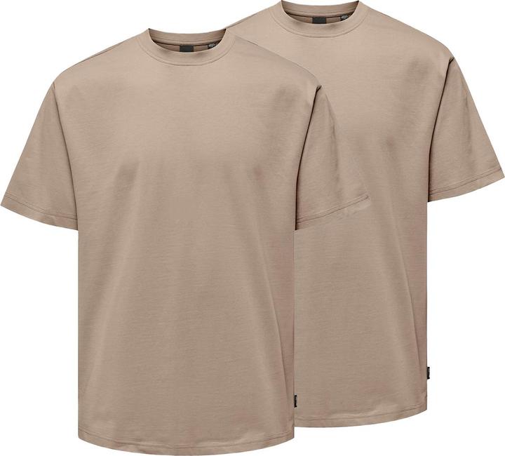 Produktbild Only & Sons 2er Pack Onsfred T-Shirt (M)