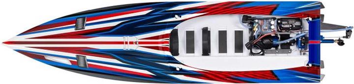 Produktbild Traxxas BOAT SPARTAN SR 1037mm 1:10 EP RTR RED TQi 2.4GHz OHNE LadegerÃ¤t und OHNE Akku