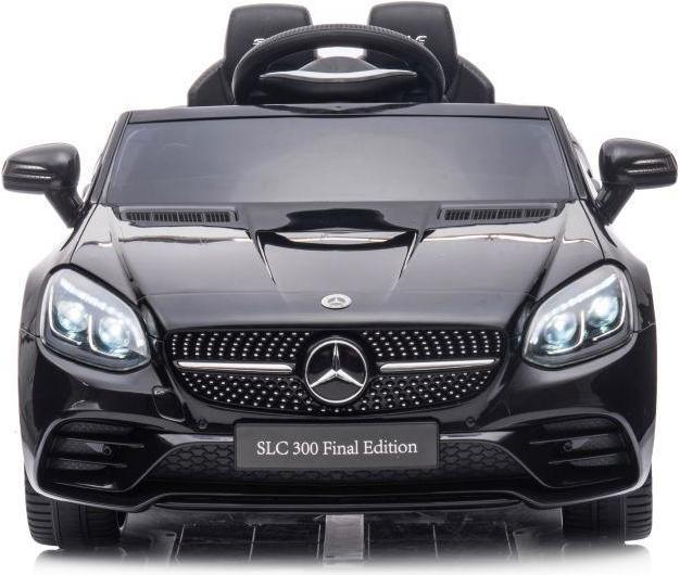 Lean Toys Double electric car for children Mercedes SLC 300, black