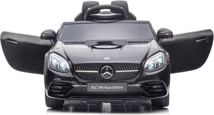 Actual product image Lean Toys Double electric car for children Mercedes SLC 300, black