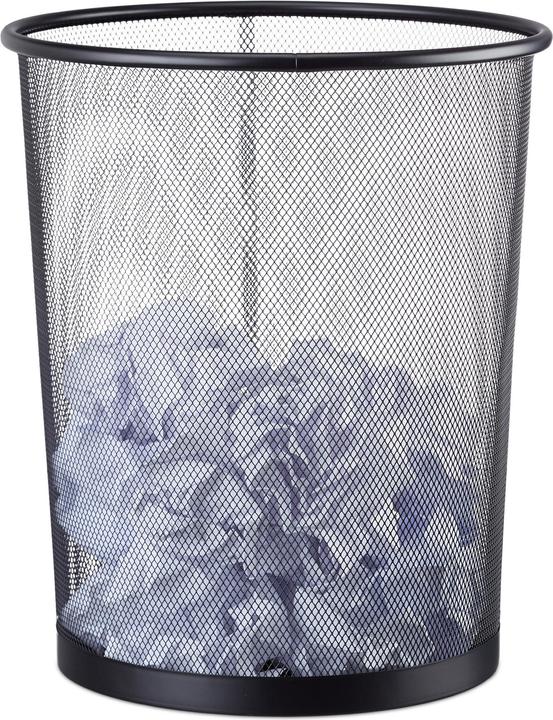 Immagine prodotto Relaxdays Cestino gettacarte grande (19 l)