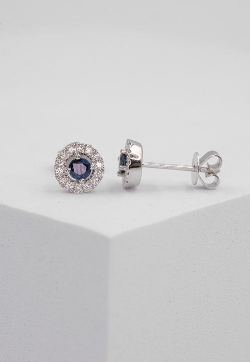 Image du produit Muau Boucles d'oreilles (Or blanc 750/18K)